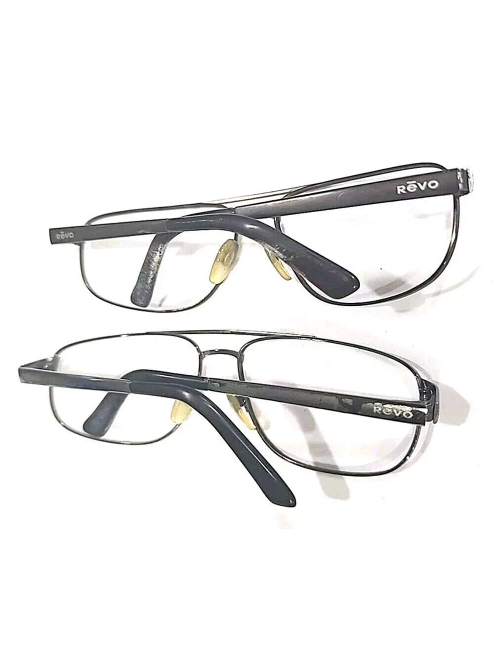REVO 3011 61-16-125 Lot Of 2 Gunmetal Sunglasses Frames Only